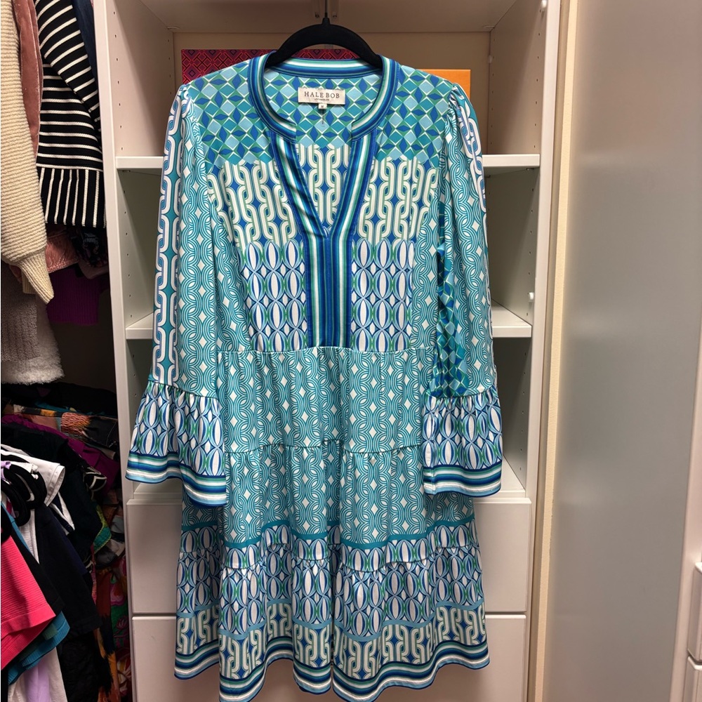 Hale Bob Flowy Mini Dress/Medium/stretchy